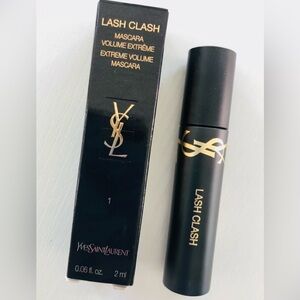 YSL Lash clash couture mascara for extreme volume intense Black color travel sz